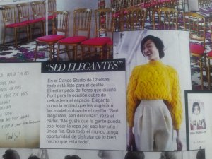 @telva Del Pozo, sueter amarillo